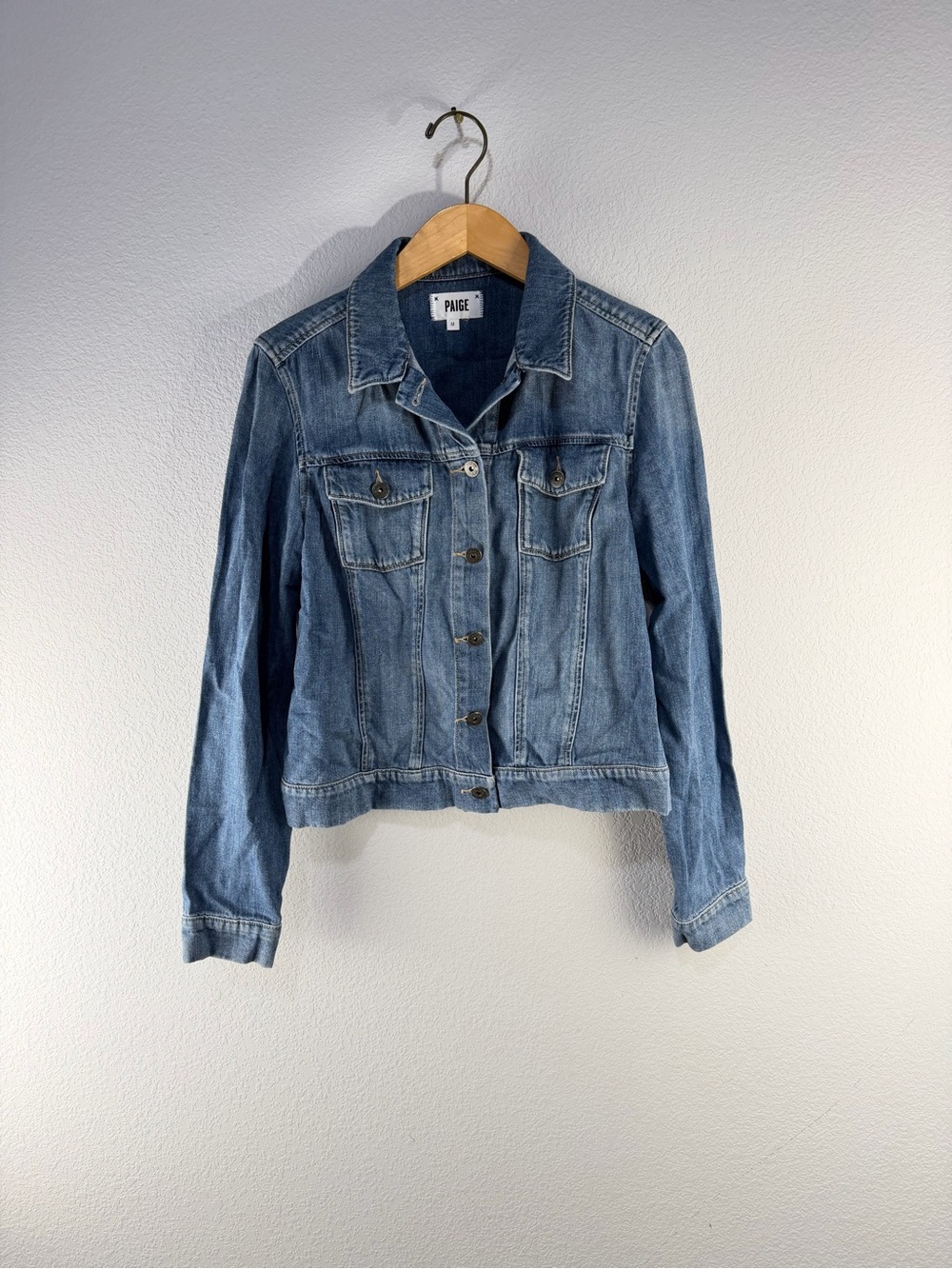 Paige Rowan Trucker Jacket Sz M